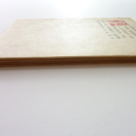 ROBERT LOUIS STEVENSON A lodging for the night A story of Francis Villon Book - Picture 3 of 7